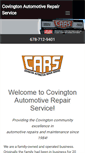 Mobile Screenshot of covingtonautomotive.com